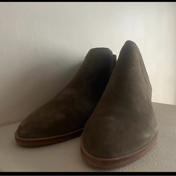 New Never Worn Dolce Vita Keiton Dark Moss Suede Boot 8.5 - Picture 3 of 8